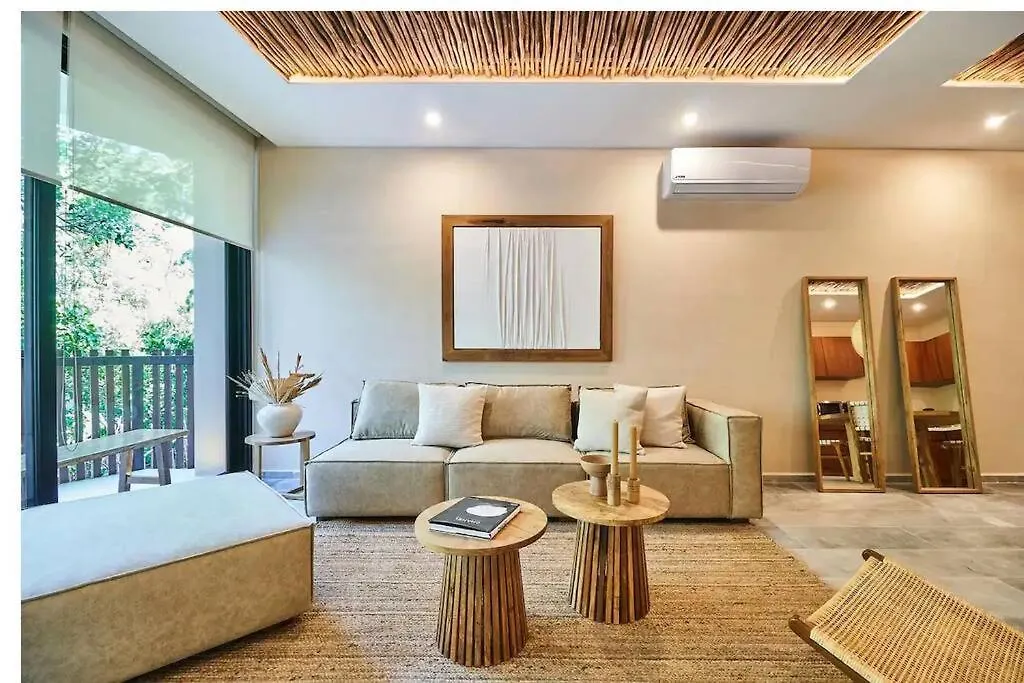 Kataleya Tulum By Zaazil - Spectacular Apartment In The Jungle, Up To 9 People , With Hot Tub And Spa In Luum Zama Meksyk